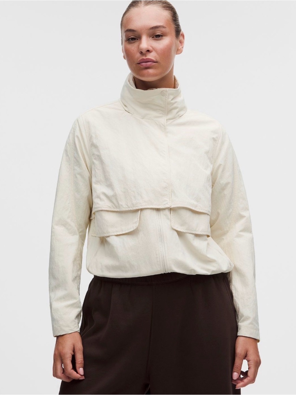 NWT lululemon always effortless jacket ivory size 6